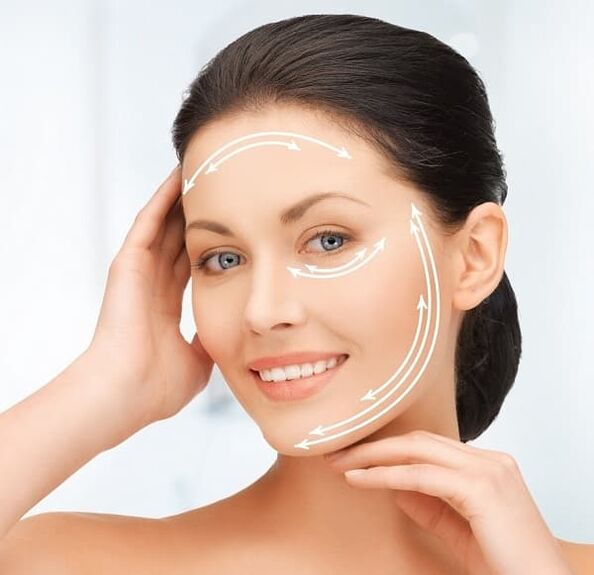 facial line correction and skin tightening for rejuvenation