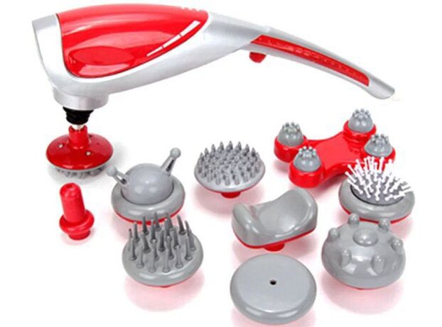 A variety of massagers and a large number of attachments give a woman choice