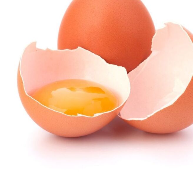 eggs to create a rejuvenating mask